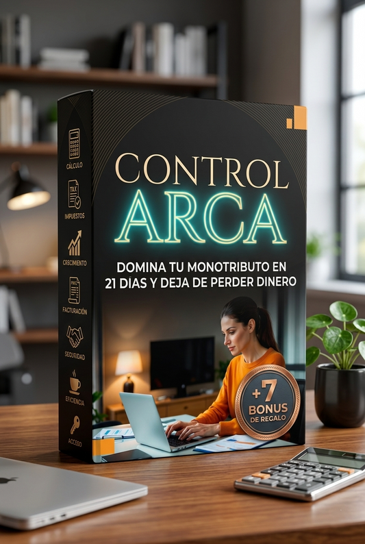 CONTROL ARCA CURSO COMPLETO  + 7 BONUS DE REGALO